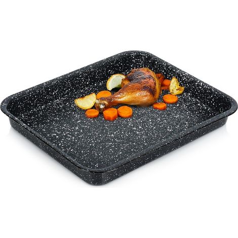 Tostador rectangular de granito GRANDE 4 l, 39,5x33,5x4,5 cm