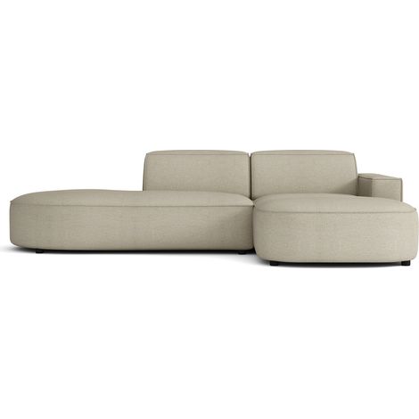 Selsey Sallmo - Ecksofa L-Form, 3-Sitzer, rechts, Chenille Greige, 276 cm (1/5)