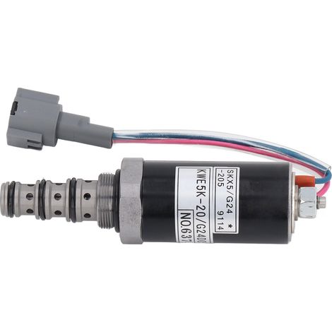 Sicheres Verriegelungs-Magnetventil aus legiertem Stahl, kompakte Größe, hohe Härte, verschleißfest für KATO DH820 669 43000101 (1/5)