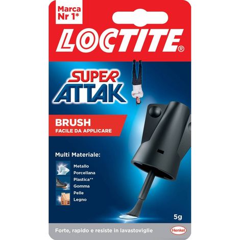12 x ADHESIVO SUPER ATTAK BRUSH 5 G