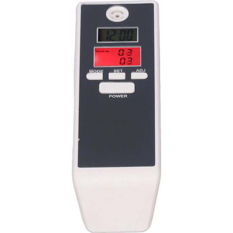 Testeur d'alcoolémie numérique avec double affichage LCD et alarme sonore pour test de sécurité. (1/5)