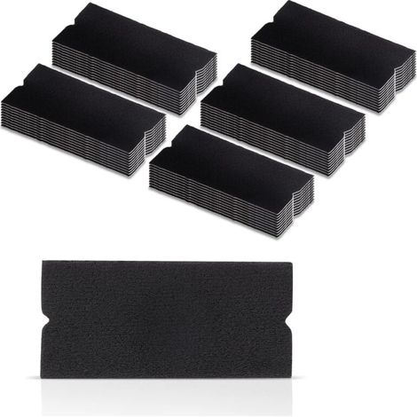 50 accessori raschietti in tessuto, morbidi, antigraffio, in feltro umido/asciutto per il rivestimento di auto. (1/4)