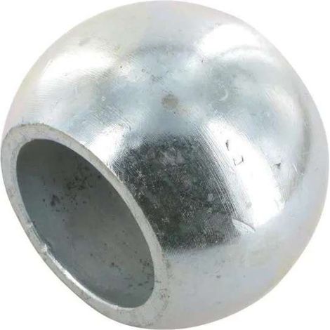 Rotule d'attelage inférieure 37 x 64 x 45mm acier trempé SAE 1020 Boule Remorque Tracteur Camion Barre Poussée (1/3)