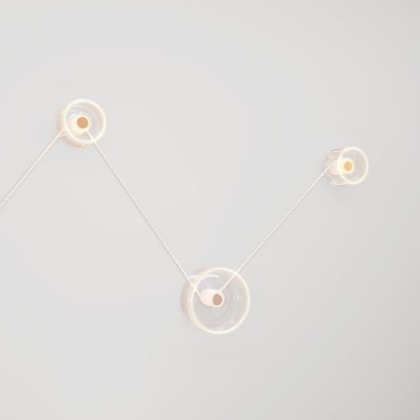 Applique Spostaluce avec 3 ampoules fantômes (1/5)