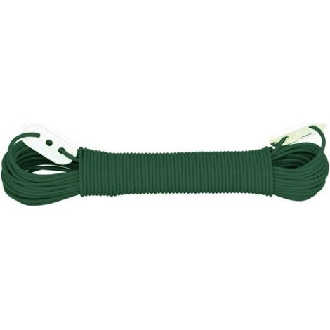 Corde à linge verte de 10m MSV