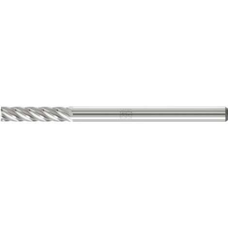 PFERD TOOLS Hartmetall Hochleistungsfrässtift INOX Zylinder ZYAS stirnverzahnt Ø 03x13mm Schaft-Ø 3mm Edelstahl (1/5)