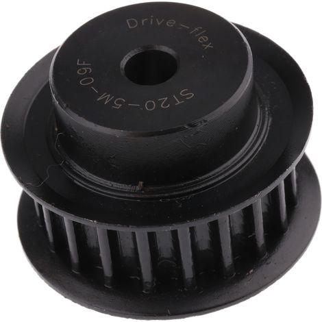 Poulie pour courroie crantée en Acier 20 dents , pas de 5mm, alésage 6mm ( Prix pour 1 )