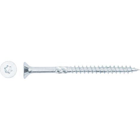 Forte Vite universale in acciaio zincato argentato 60 mm (1/2)