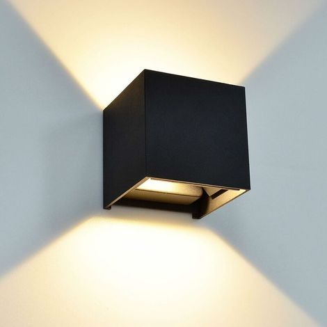 LED Wall Light, 12W Modern Wall Wash Light with Adjustable Beam Angle Design,Aluminum Warm White 3000K Wall Lamp Use for Living Room, Bedroom, Hallway, Pathway and Staircase [ Energy (1/5)