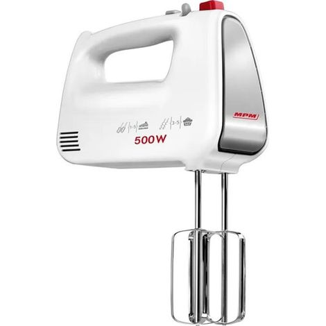 MPM MMR-19 Frullatore Elettrico Bianco 500W 5 Velocità