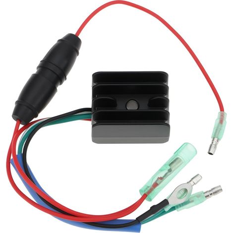 Régulateur-redresseur de Tension Hors-Bord 6G1-81970-61 6G1-81970-62 Compatible avec Yamaha 6 8 20 Et 25 CV Les Moteurs (1/5)