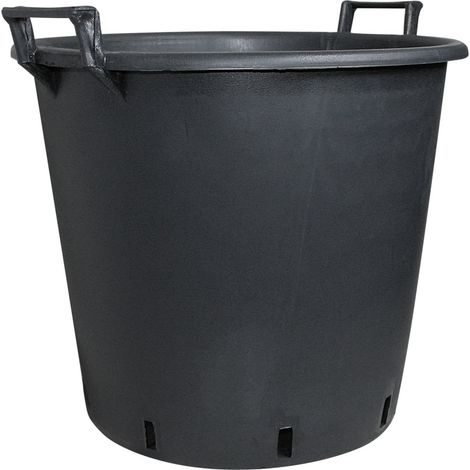 Geli Pflanzcontainer Ø 50 x 50 cm schwarz Blumentöpfe & Übertöpfe (1/2)