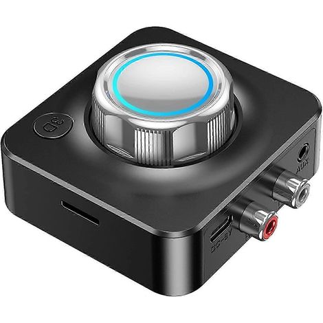 Récepteur audio Bluetooth, récepteur audio Hi-Fi, adaptateur sans fil Bluetooth 5.0, câble AUX RCA 3,5 mm, carte TF. (1/5)