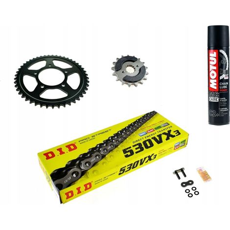 Transmisión YAMAHA FZ-6 FAZER Kit transmisión DID FAZER (1/5)