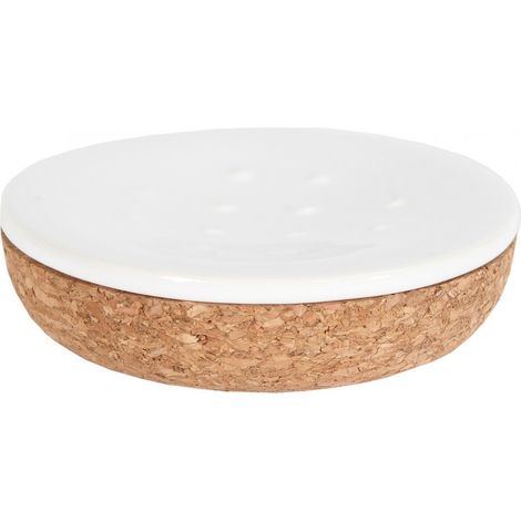 Portasapone in ceramica Odemira, bianco Centrale Brico