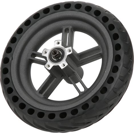 Pneu arrière robuste pour trottinette électrique Xiaomi, noir durable (1/5)