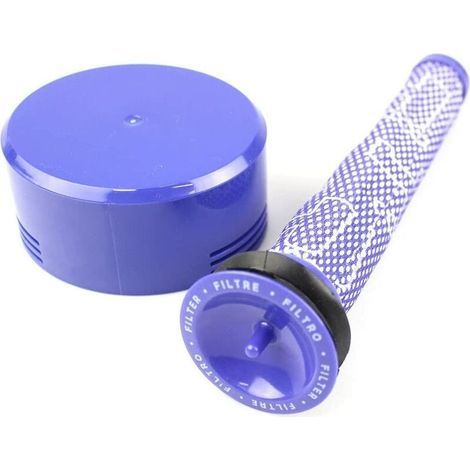 Kit de filtres HEPA pré-moteur et post-moteur compatible Dyson V7, V8 – Filtration haute performance – Accessoires pour aspirateur sans fil - 967478-01 (1/4)