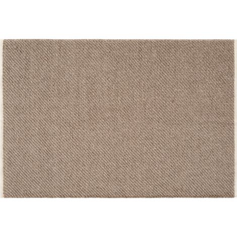 ALFOMBRA LANA YUTE MARRON 60X90 (1/3)
