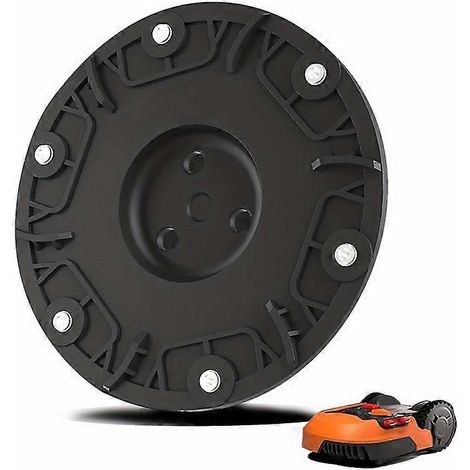 Plateau tournant pour tête de coupe 6 lames en ABS compatible RSD-01 pour tondeuses WORX / Landxcape / Kress / Einhell - AquaForge (1/2)