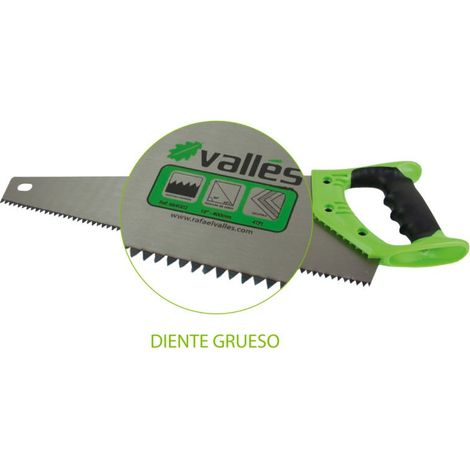 -CAHERSA- SERRUCHO ESCAYOLISTA 16"/400MM M.PLAST ROJO RAFAEL VALLES