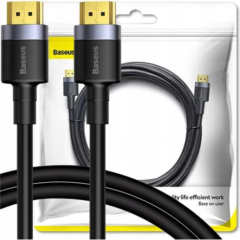 Cavo HDMI 2.0 4K 60 Hz 3D 18 Gbps, 2 m, nero (1/5)
