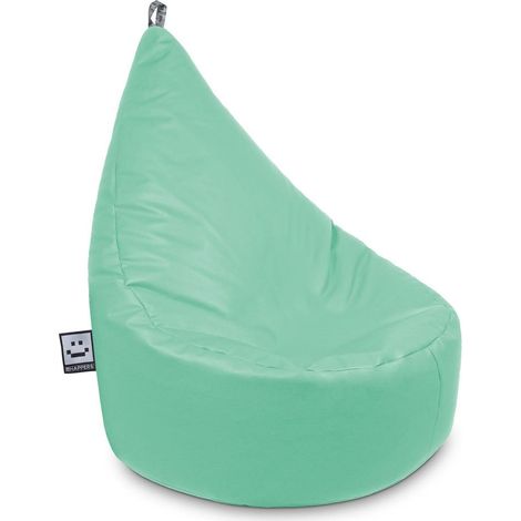 Pouf Fauteuil Similicuir Indoor Menthe Happers Enfant Menthe
