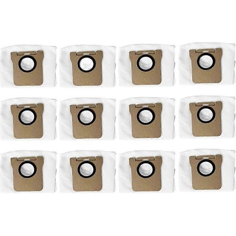 12er-Pack Ersatzbeutel für die Saugroboter Bot L10S Ultra, Mijia B101CN und Dream S10 Pro – AquaForge (1/5)