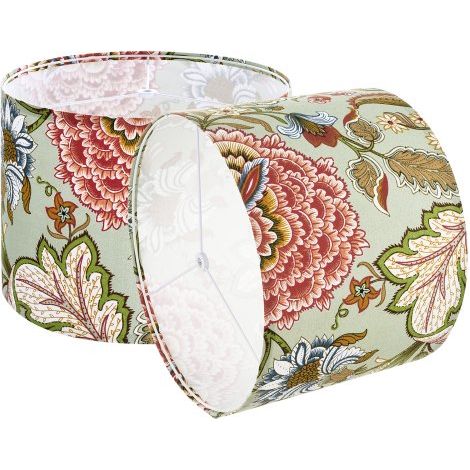 Abat-jour tambour - 2 pcs - 33 x 33 x 25 cm abat-jour de (1/5)