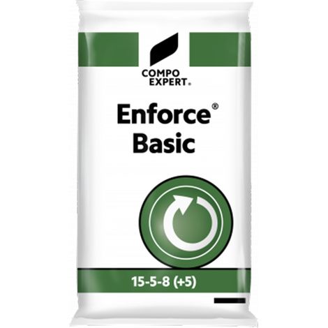 Concime per tappeti erbosi "Enforce Basic" mantenimento delle aiuole a lenta cessione kg 25