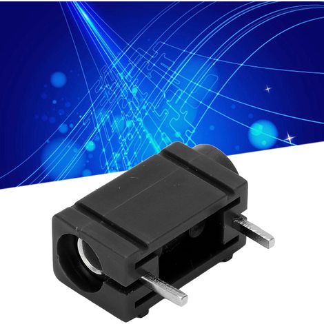 J.40024 Spezielle Panelhalterung für 4mm seitlich montierte Leiterplatten, Bananenstecker für Leiterplatten, verkauft in 5er-Packs, schwarz. (1/5)