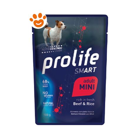 Cane - Adult Mini Manzo & Riso Prolife 100 gr