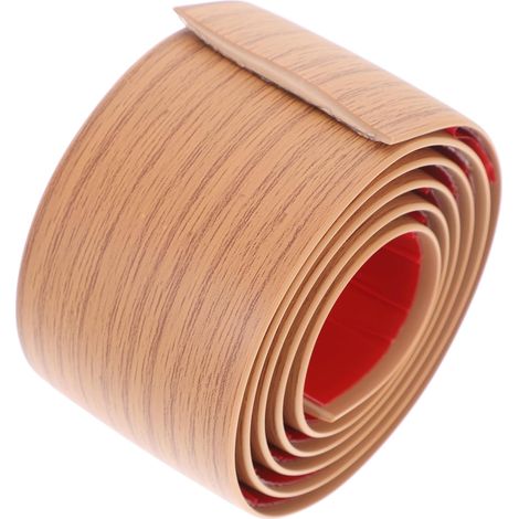 Bande de Seuil Adhésive en Pvc Flexible 1m pour Plancher Vinyle Imitation Bois, Couverture des Joints, Transition Entre Carrelage et Parquet Stratifié (1/5)