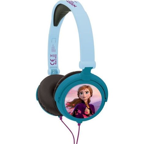 LEXIBOOK - LA REINA DE LAS NIEVES - Auriculares para Niños (1/5)