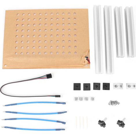 BDM Frame ECU Bracket, Stable Portable Automotive ECU Writing Test Stand with Probe Support for KTAG, Kess, FGTECH, BDM100, CMD, DIMSPORT, Multifunctional (Silver Stand). (1/5)