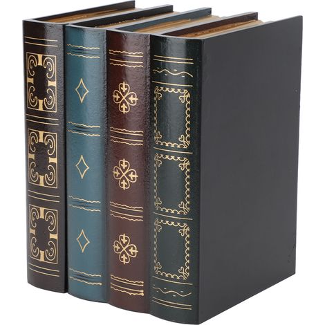 Antike Aufbewahrungsmöglichkeit im Vintage-Stil in Buchform (1/5)