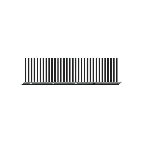 First Plast – Closoir 500x150x25 pour gouttières 25-33 – Empêche les oiseaux sous toiture – Installation facile entre gouttière et couverture - 25-33-BEST (1/4)