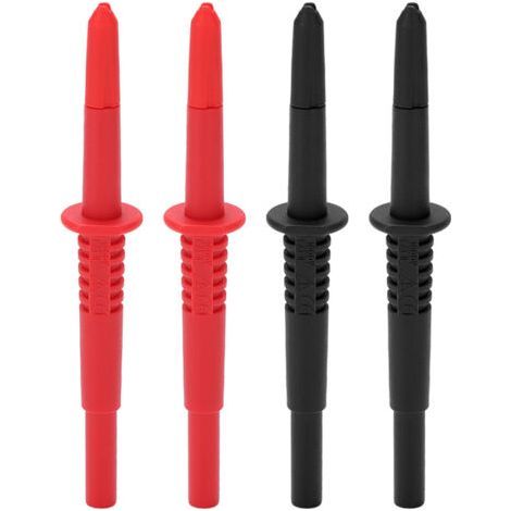 2 Sets Multimeter Test Probe, PA Brass Lantern Tip Test Probes, with 4mm Banana Plug, for Automotive Sensors (1/5)