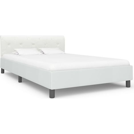 Maison Exclusive - Giroletto Bianco in Similpelle 120x200 cm (1/5)