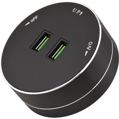 Prises de courant pour rail d'alimentation Prise de courant mobile électrique Adaptateur de rail d'alimentation pour bureau, cuisine et salon (1/5)