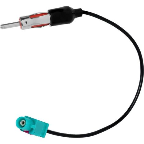 Adaptateur Antenne Autoradio Connecteur, Raccord Radio Voiture, Radio Voiture Universel Câble Rallonge, pour Voiture Stéréo Audio HD, Prise Connecteur Câble, Lecteur Multimédia CD (1/5)