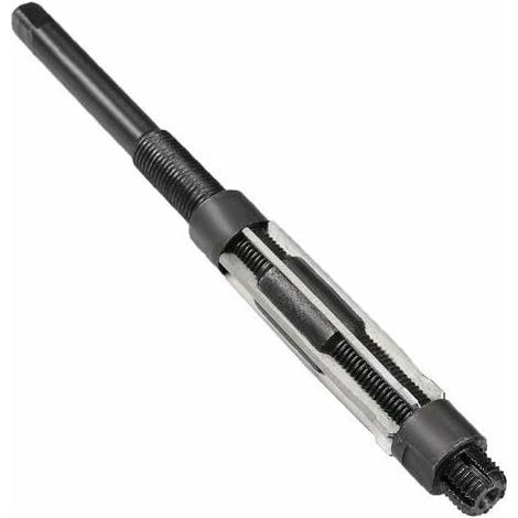 Alésoir à main Carré HSS réglable métal outil coupe main aléseur trou gamme réglage 17-19 mm 6 Flutes (1/4)