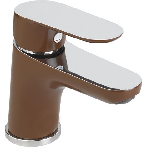 Grifo para lavabo KEVON by Eurosanit Cromado / Chocolate