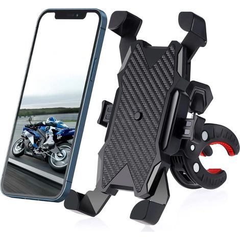 Fitags – Support de téléphone portable vélo – Installation facile sans outils – Verrouillage unidirectionnel pour sécurité – Compatible avec smartphones (1/5)
