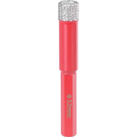 Lochsäge Strend Pro Premium DCB12, 12 mm, HEX-Schaft, Lochsäge, Diamant, professional