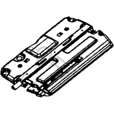 Ersatzteil - Oberreflektor + Knopf - - TEFAL, ALL-CLAD, MOULINEX, ROWENTA, KRUPS