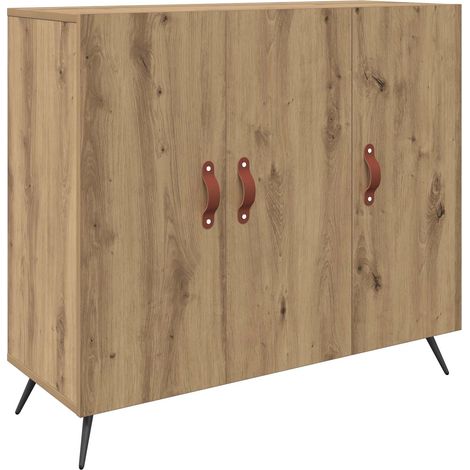Maison Exclusive - Aparador Roble artisan 89,5 x 34 x 80 cm Mader (1/5)