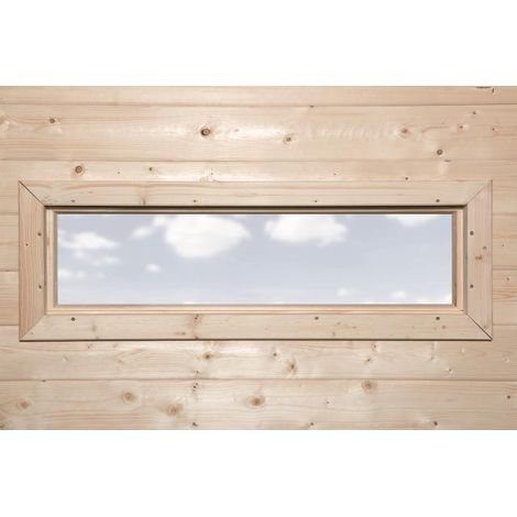 Zusatzfenster schmal natur 40 x 125 cm