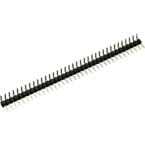 TRU COMPONENTS Stiftleiste (Standard) Anzahl Reihen: 1 Polzahl je Reihe: 6 TC-2506398 1 St.