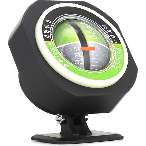 Inclinomètre LED pour voiture, instrument de mesure d'angle de pente réglable, équilibreur universel (1/5)