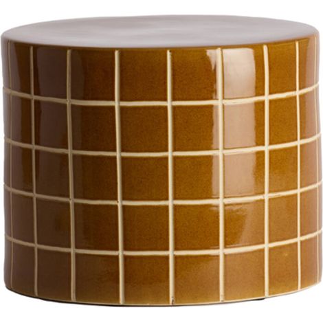 Mesa auxiliar cerámica cognac Light & Living (1/3)